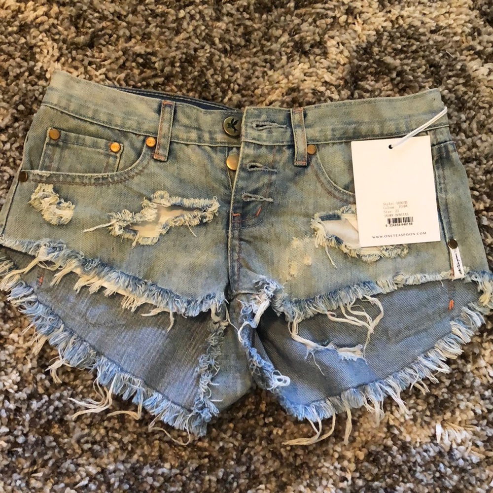 One Teaspoon Denim Shorts